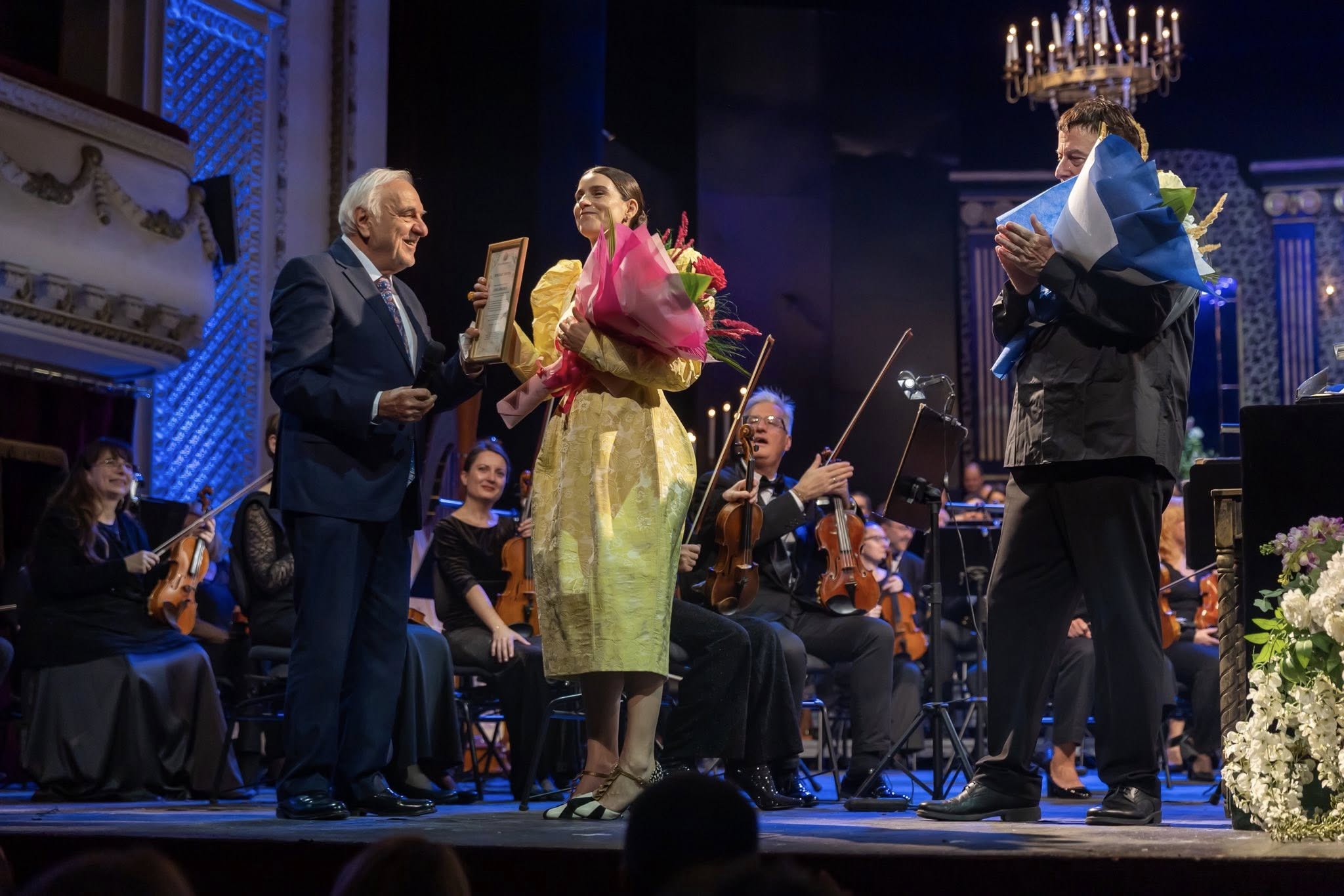 Снимка: Recital by ASMIK GRIGORIAN. Conductor - DANIEL OREN