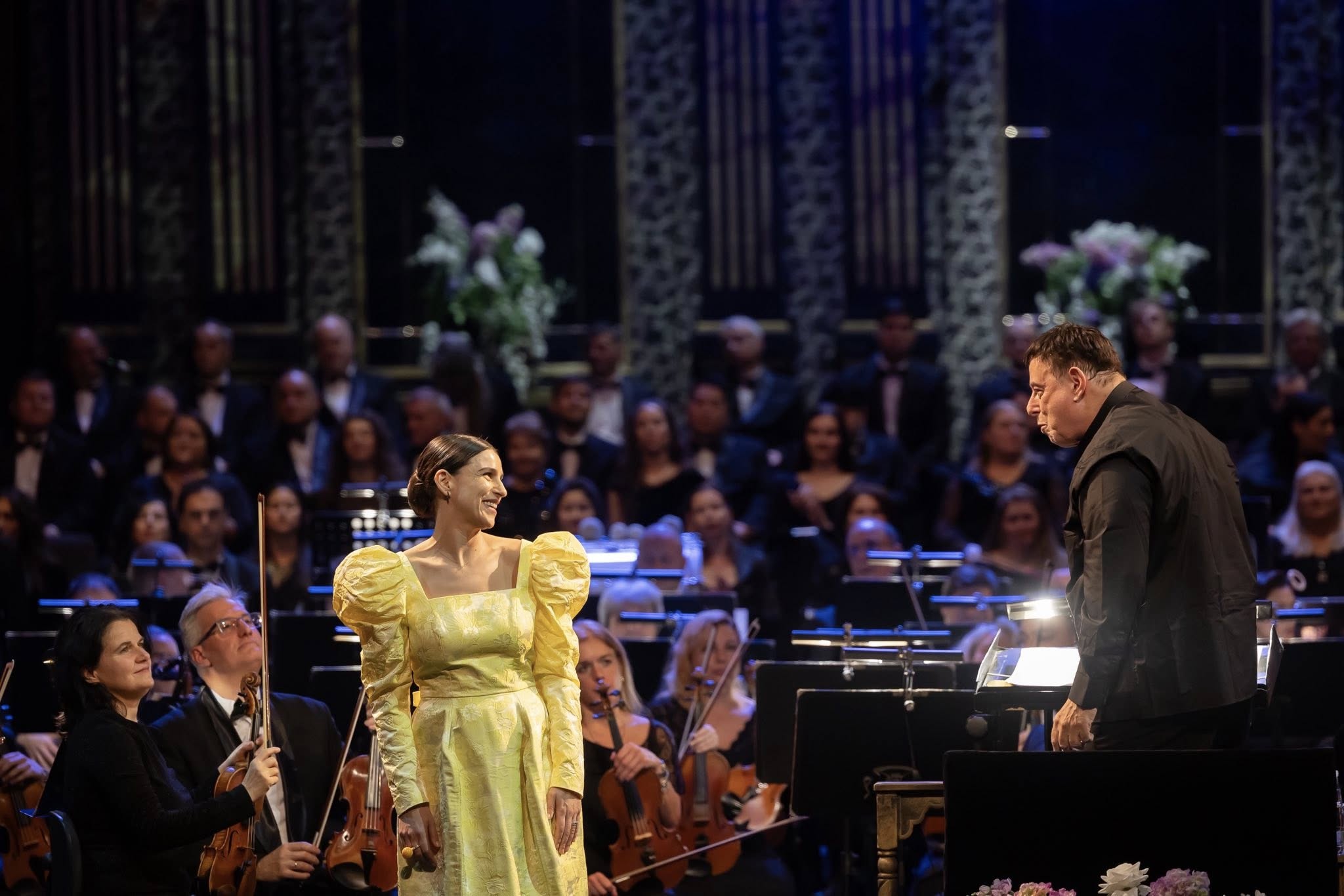 Снимка: Recital by ASMIK GRIGORIAN. Conductor - DANIEL OREN