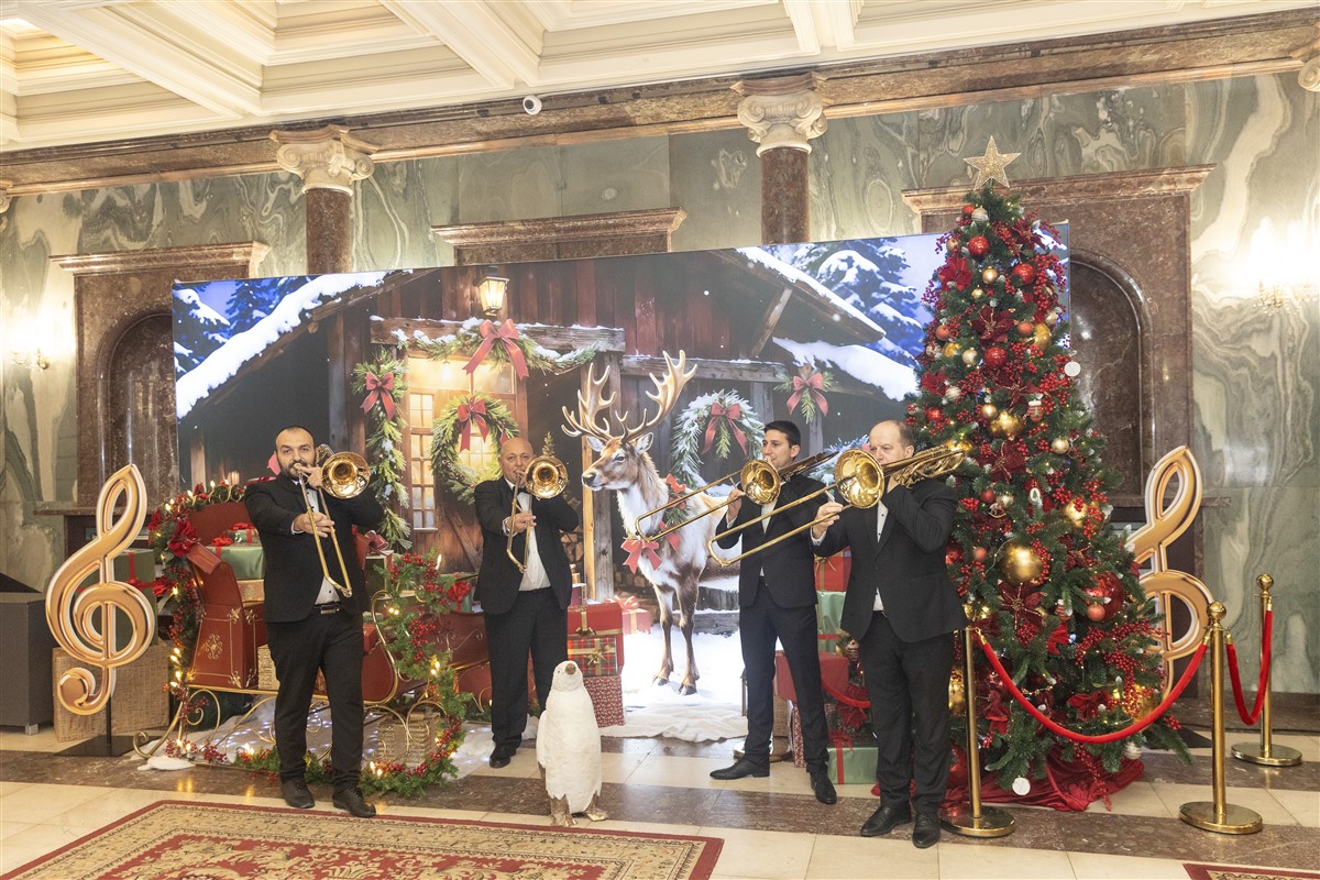 Снимка: Тромбонистите на Софийската опера с нови инструменти