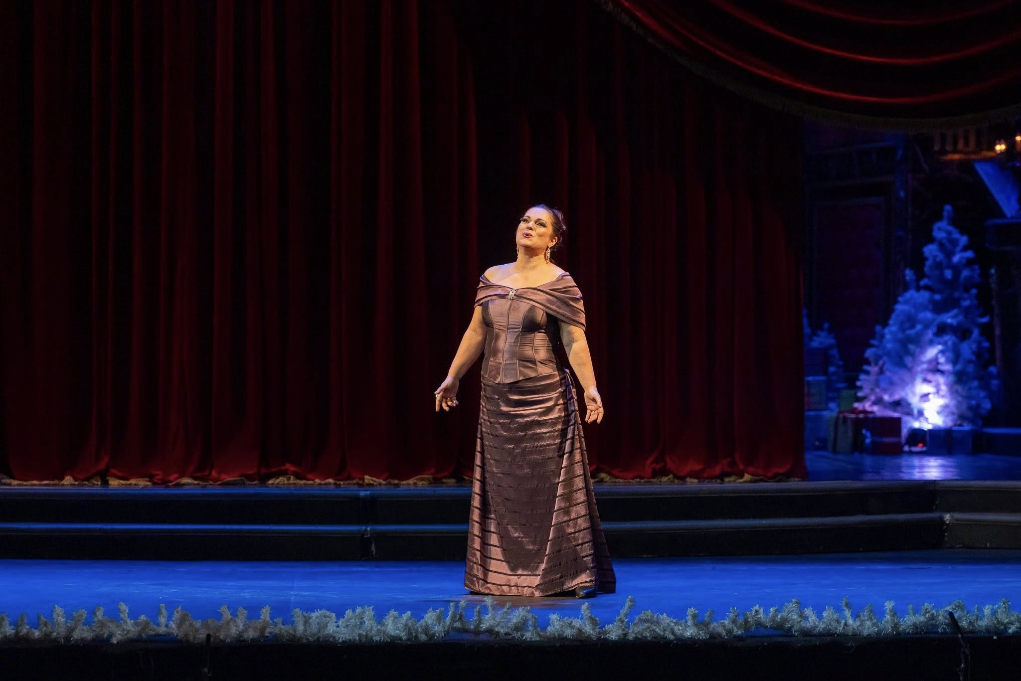 Снимка: Празнична атмосфера, блясък и вълнение изпълниха залата на Софийската опера и балет по време на първата Новогодишна гала вечер на 29 декември! ✨