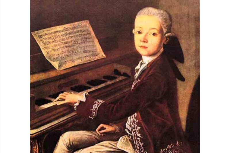 Снимка: На 6 години Моцарт вече съчинява първите си творби