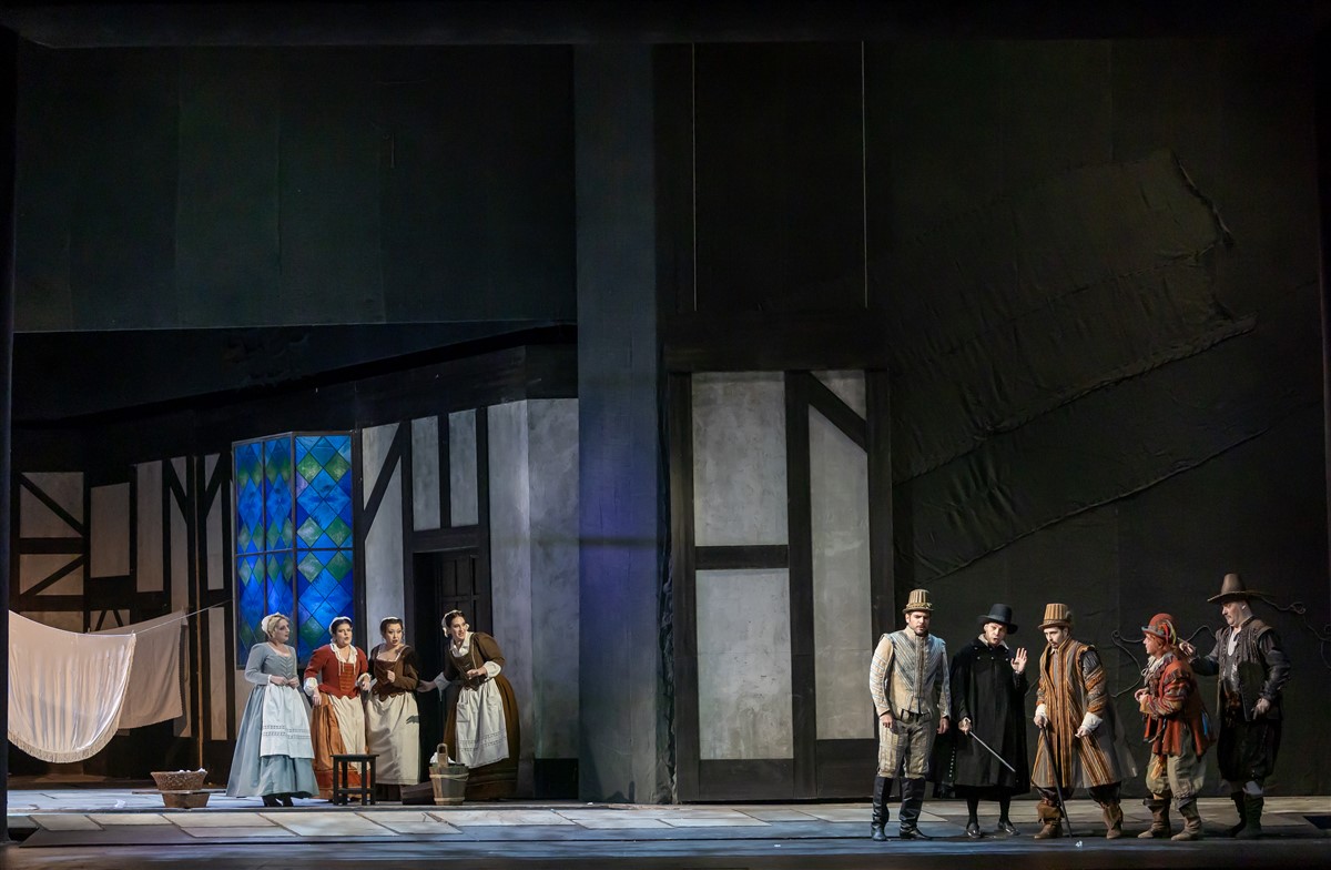 Photo: ФАЛСТАФ / FALSTAFF Opera by Giuseppe Verdi