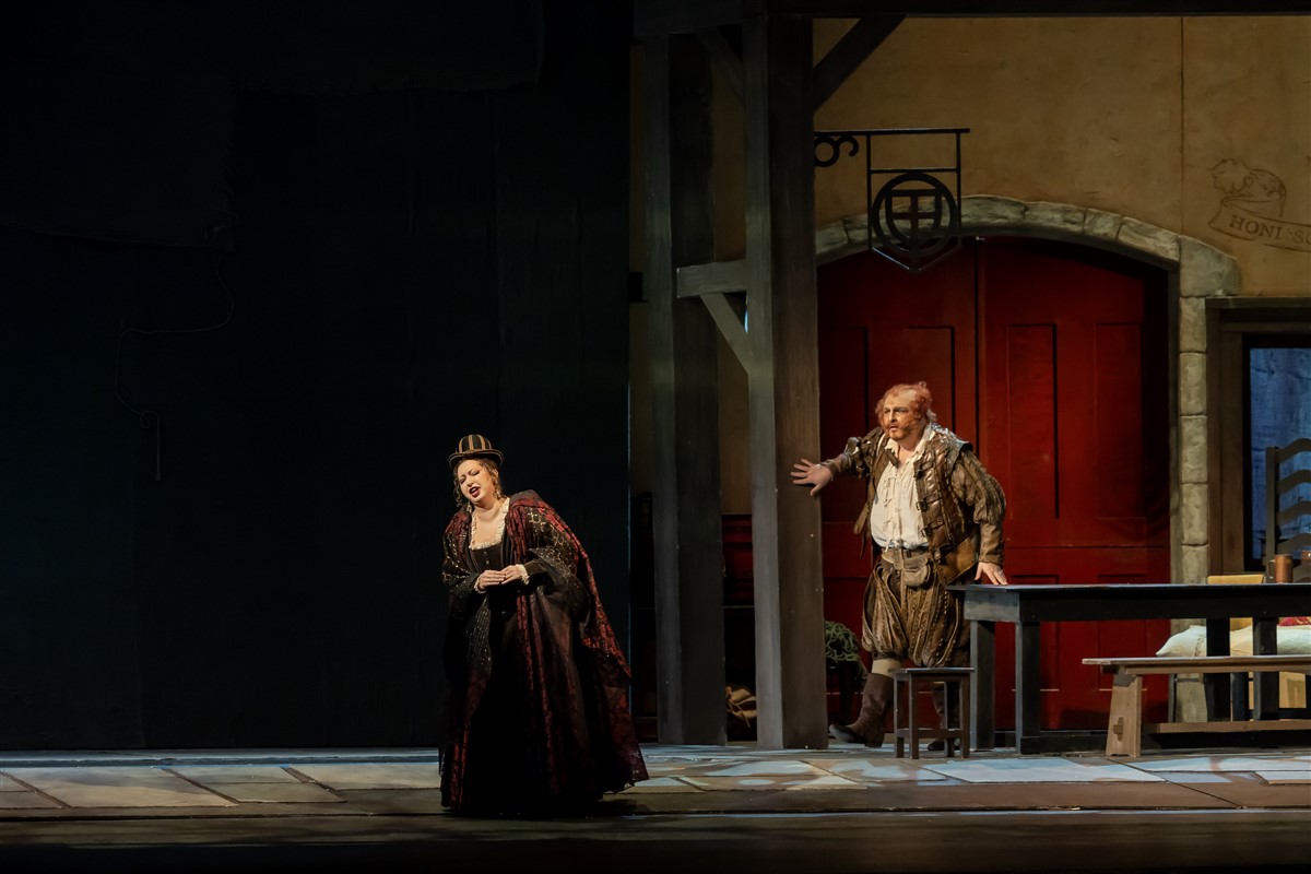 Photo: ФАЛСТАФ / FALSTAFF Opera by Giuseppe Verdi