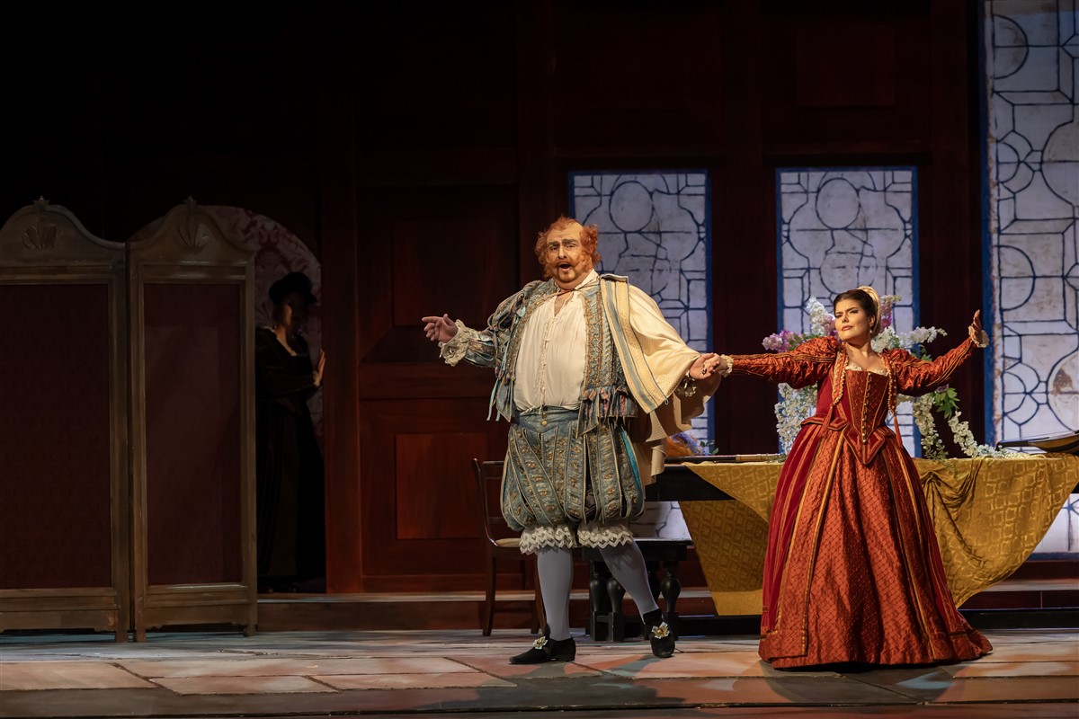 Photo: ФАЛСТАФ / FALSTAFF Opera by Giuseppe Verdi
