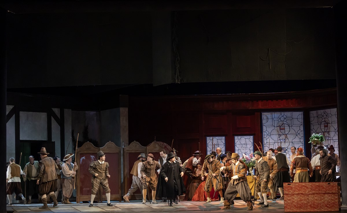 Photo: ФАЛСТАФ / FALSTAFF Opera by Giuseppe Verdi