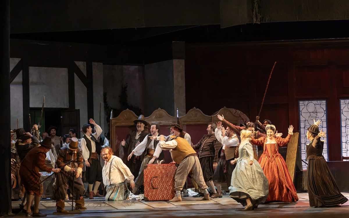 Photo: ФАЛСТАФ / FALSTAFF Opera by Giuseppe Verdi