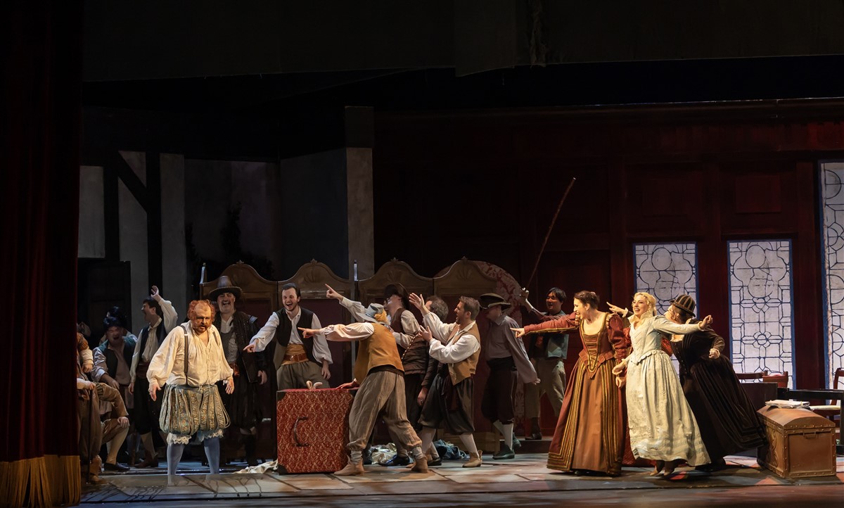Photo: ФАЛСТАФ / FALSTAFF Opera by Giuseppe Verdi