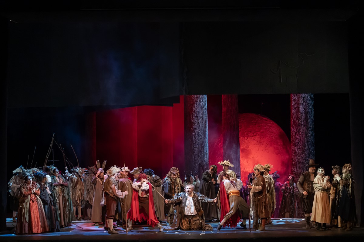 Photo: ФАЛСТАФ / FALSTAFF Opera by Giuseppe Verdi