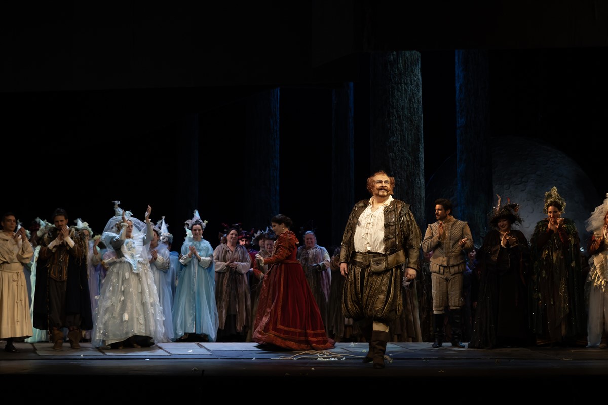 Photo: ФАЛСТАФ / FALSTAFF Opera by Giuseppe Verdi