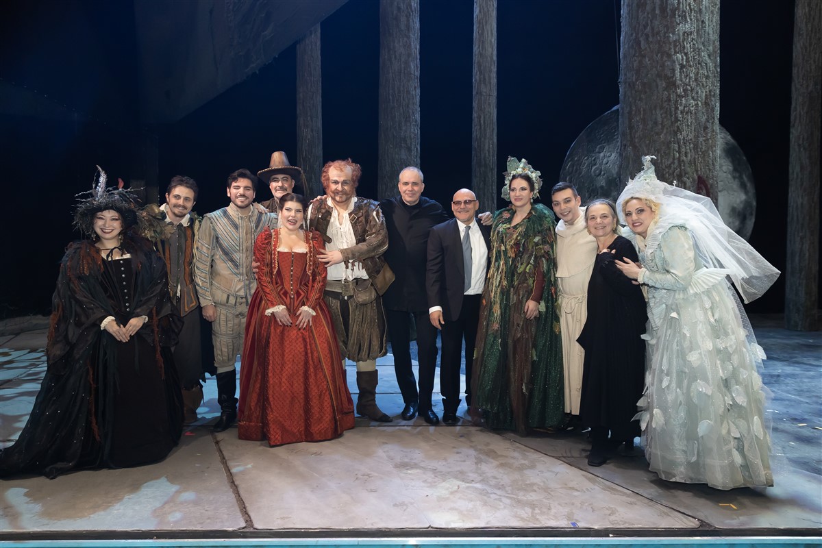 Photo: ФАЛСТАФ / FALSTAFF Opera by Giuseppe Verdi