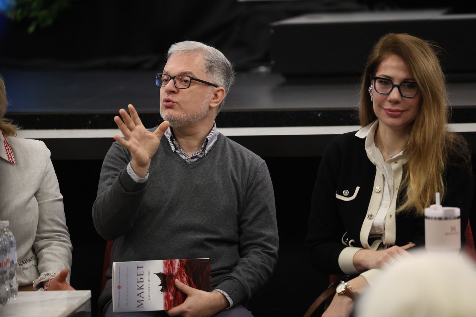 Снимка: Пресконференция за премиерата на "Макбет" от Джузепе Верди