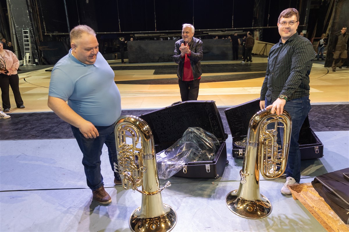 Снимка: Още нови инструменти да оркестъра на Софийската опера