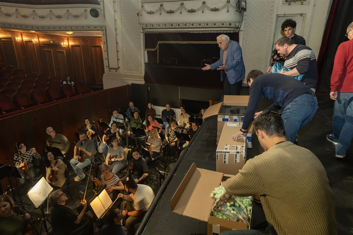 Photo: Нови инструменти за оркестъра на Софийската опера