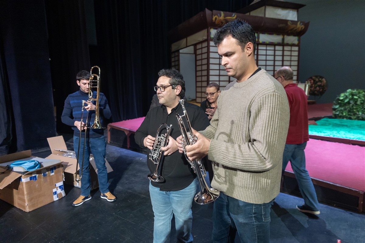 Photo: Нови инструменти за оркестъра на Софийската опера