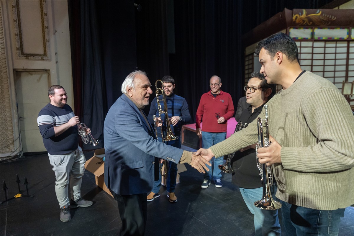 Photo: Нови инструменти за оркестъра на Софийската опера