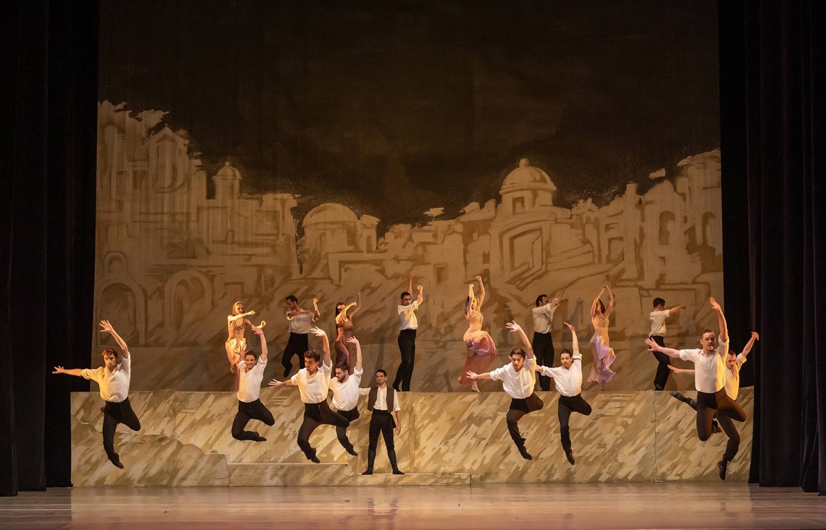 Photo: ЗОРБА ГЪРКЪТ / ZORBA THE GREEK Ballet by Mikis Theodorakis