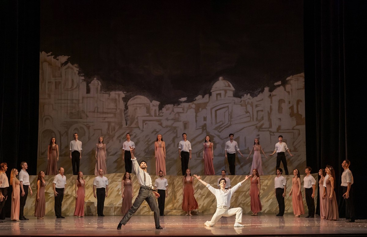 Photo: ЗОРБА ГЪРКЪТ / ZORBA THE GREEK Ballet by Mikis Theodorakis