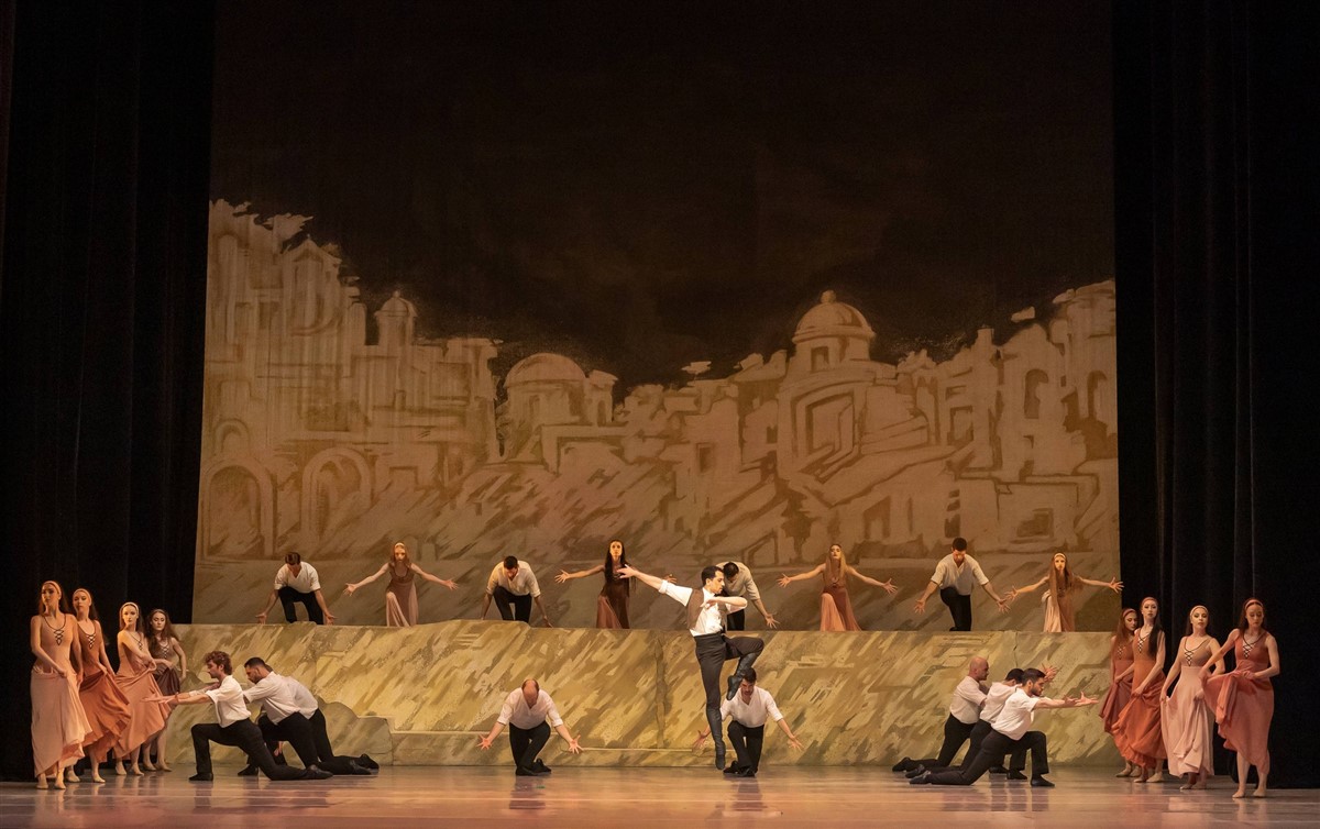 Photo: ЗОРБА ГЪРКЪТ / ZORBA THE GREEK Ballet by Mikis Theodorakis