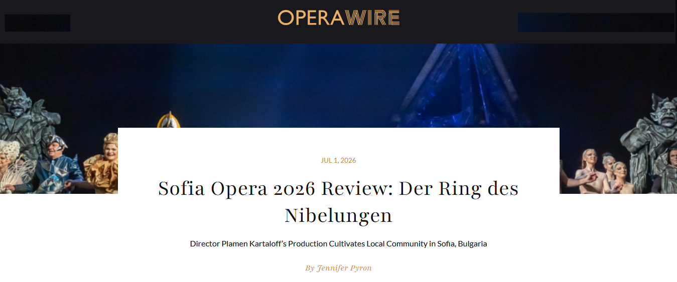 Sofia Opera 2026 Review: Der Ring des Nibelungen