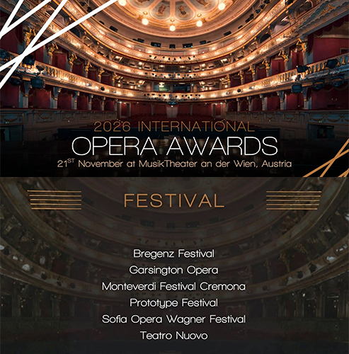 🏆 𝗦𝗼𝗳𝗶𝗮 𝗢𝗽𝗲𝗿𝗮’𝘀 𝗪𝗮𝗴𝗻𝗲𝗿 𝗙𝗲𝘀𝘁𝗶𝘃𝗮𝗹 𝗡𝗼𝗺𝗶𝗻𝗮𝘁𝗲𝗱 𝗳𝗼𝗿 𝘁𝗵𝗲 𝗜𝗻𝘁𝗲𝗿𝗻𝗮𝘁𝗶𝗼𝗻𝗮𝗹 𝗢𝗽𝗲𝗿𝗮 𝗔𝘄𝗮𝗿𝗱𝘀!